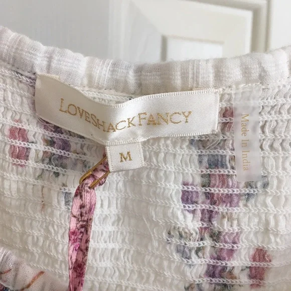 LOVESHACKFANCY CLASSIC DRESS